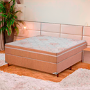 COLCHÃO PÉROLA D33 + BOX CASAL